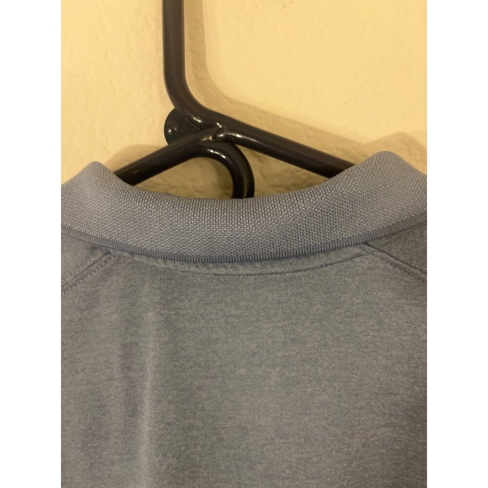 Eddie Bauer FreeDry Blue Polo Shirt Short Sleeve Lightweight Moisture-Wicking - Picture 7 of 8